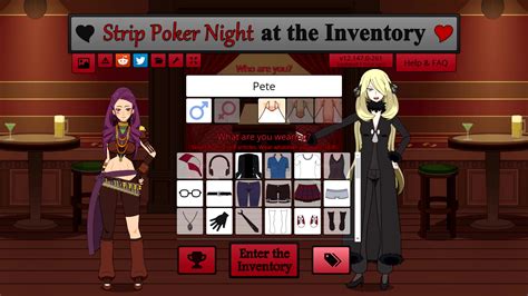 strip poker online|Strip Poker Night at the Inventory